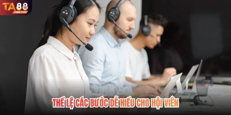 Thể lệ các bước dễ hiểu cho hội viên